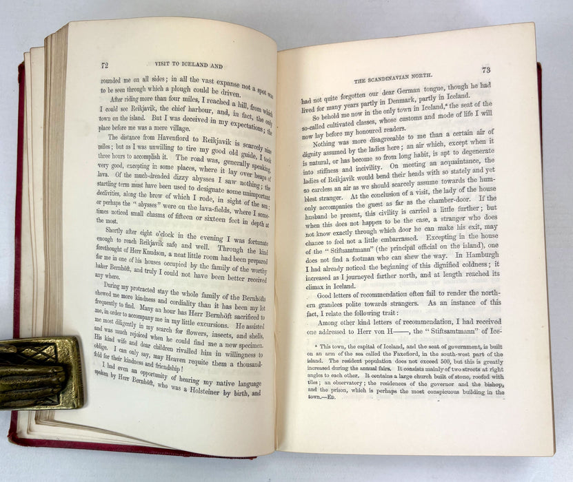 A Visit to Iceland and the Scandinavian North by Madame Ida Pfeiffer, 1853