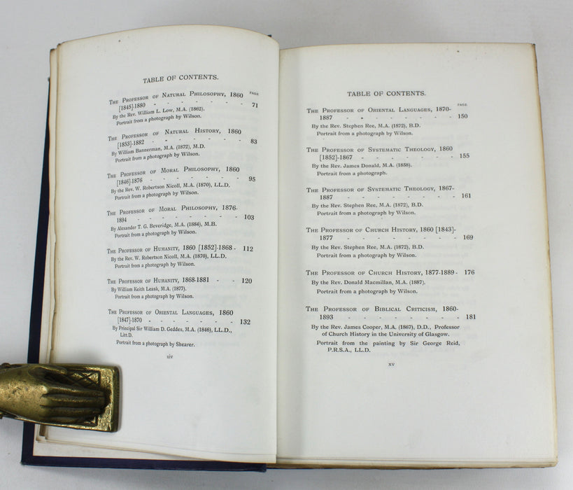 Aberdeen University; Aurora Borealis Academica; Aberdeen University Appreciations 1860-1889. Published 1899.