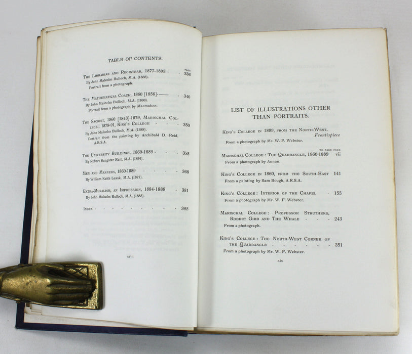 Aberdeen University; Aurora Borealis Academica; Aberdeen University Appreciations 1860-1889. Published 1899.