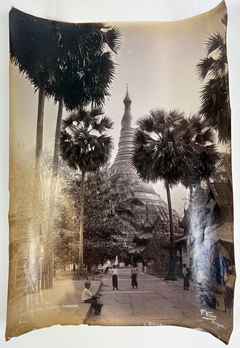 A collection of 6 original albumen prints of Burma by Phillip Klier, c. 1880