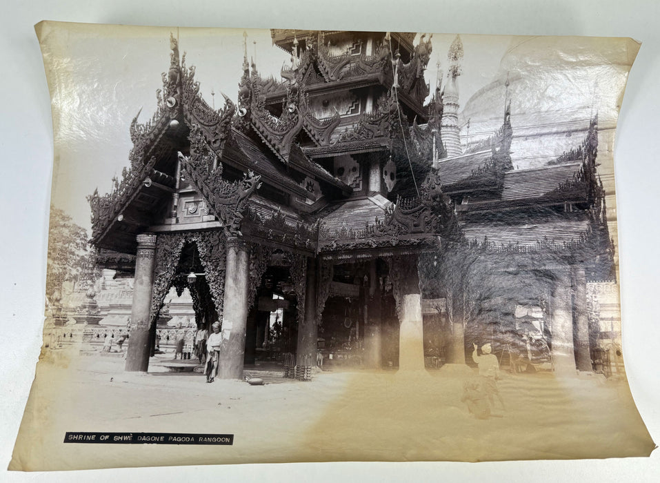 A collection of 6 original albumen prints of Burma by Phillip Klier, c. 1880