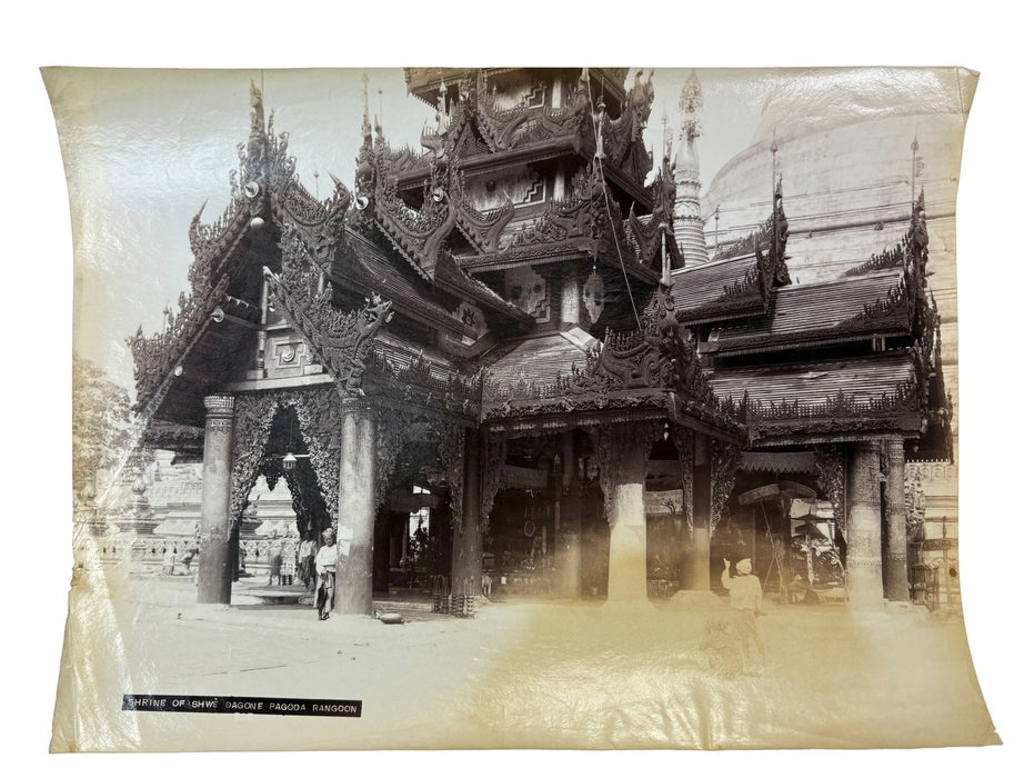 A collection of 6 original albumen prints of Burma by Phillip Klier, circa 1880