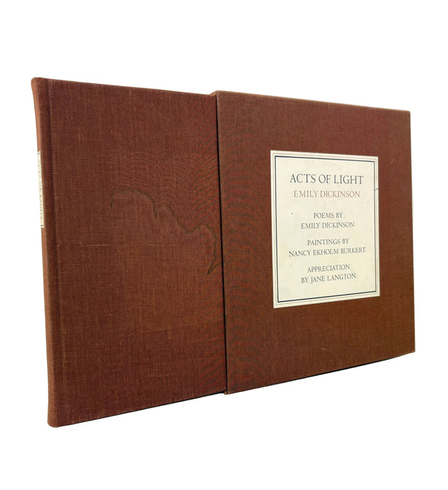Acts of Light, Emily Dickinson, New York Graphic Society, Signed, numbered deluxe limited edition, 1980