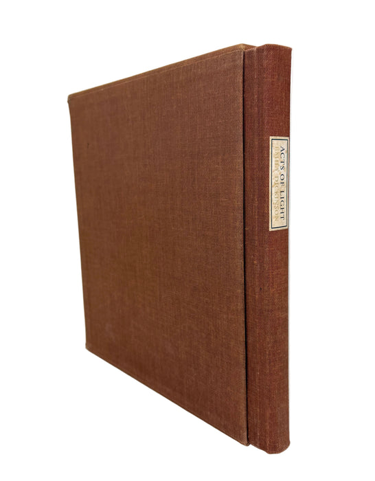 Acts of Light, Emily Dickinson, New York Graphic Society, Signed, numbered deluxe limited edition, 1980
