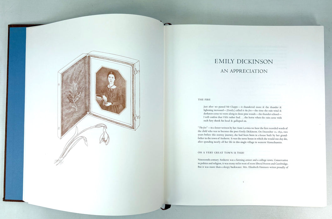 Acts of Light, Emily Dickinson, New York Graphic Society, Signed, numbered deluxe limited edition, 1980