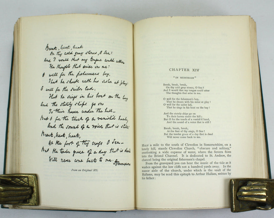 Alfred Lord Tennyson; A Memoir, by His Son, 1899