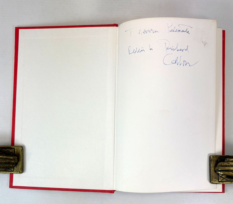 Amadeus, by Peter Shaffer. 1980 first edition. From the library of Theatre Director, Alan Strachan.