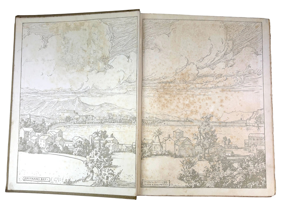 An Artist in Corfu, Written and Pictured by Sophie Atkinson, Herbert & Daniel, 1911