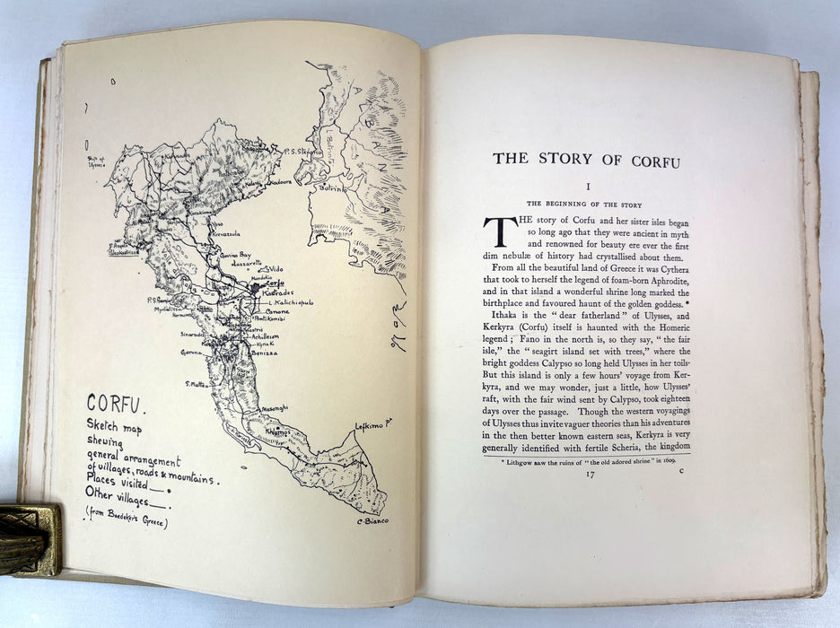 An Artist in Corfu, Written and Pictured by Sophie Atkinson, Herbert & Daniel, 1911