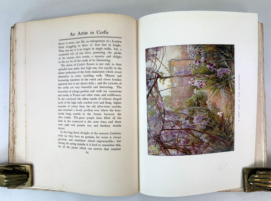 An Artist in Corfu, Written and Pictured by Sophie Atkinson, Herbert & Daniel, 1911