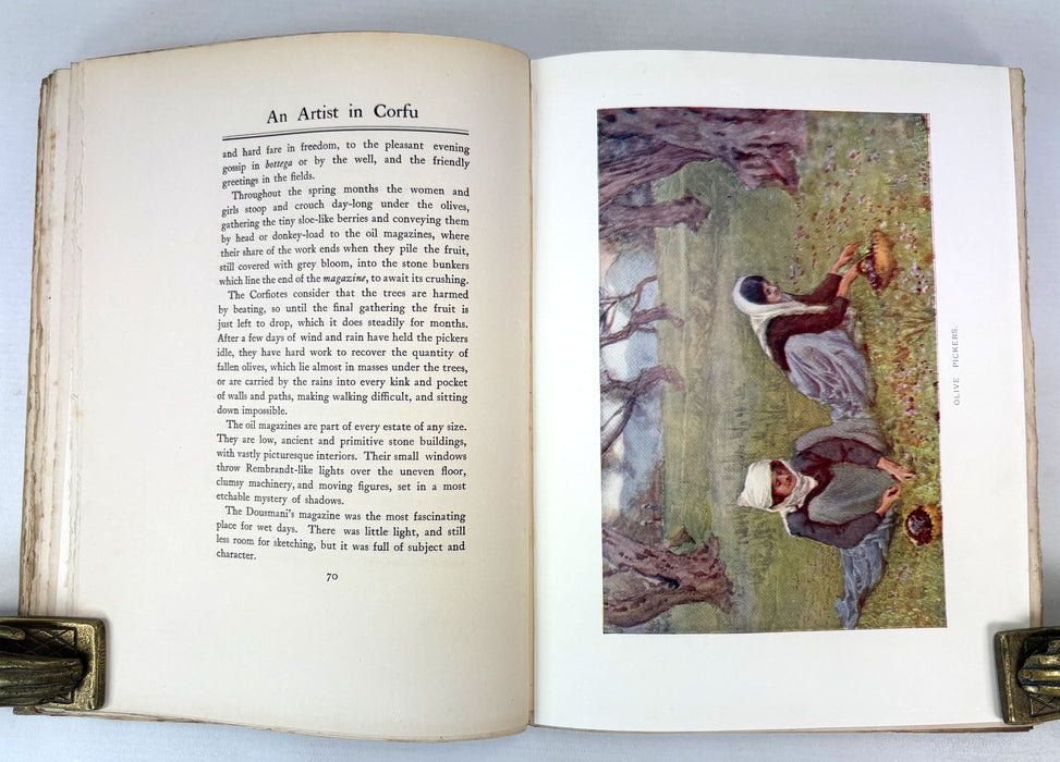 An Artist in Corfu, Written and Pictured by Sophie Atkinson, Herbert & Daniel, 1911