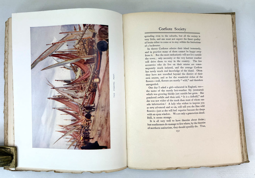 An Artist in Corfu, Written and Pictured by Sophie Atkinson, Herbert & Daniel, 1911