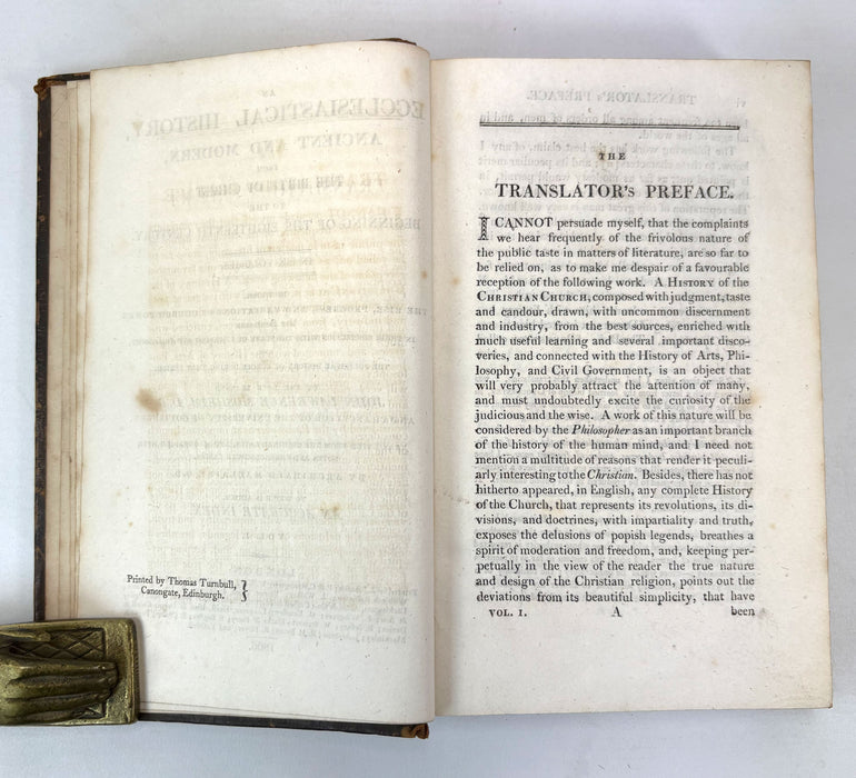 An Ecclesiastical History, Ancient and Modern, from the Birth of Christ to the Beginning of the Eighteenth Century, John Lawrence Mosheim, 1806
