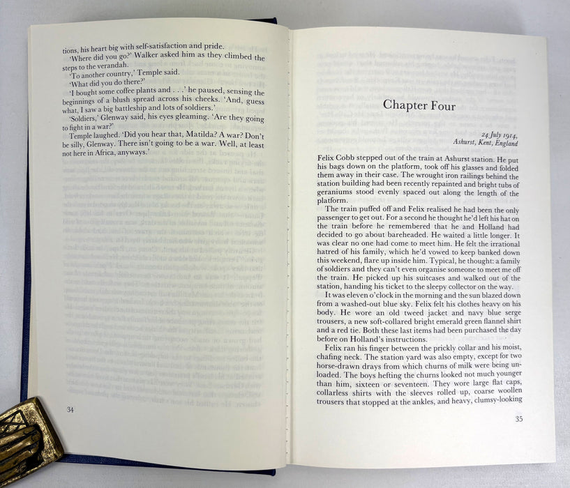 An Ice Cream War, by William Boyd, signed first edition, 1982