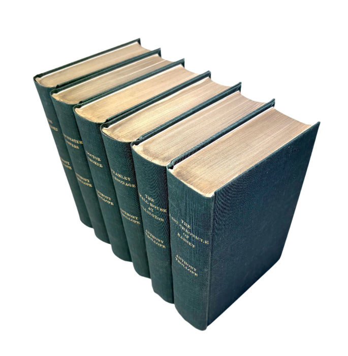 Anthony Trollope, The Barsetshire Novels, 6 Volume Set, complete, Robert Hayes, 1925