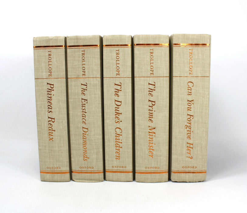 Anthony Trollope, The Palliser Novels, 5 Volume Set, Oxford University Press