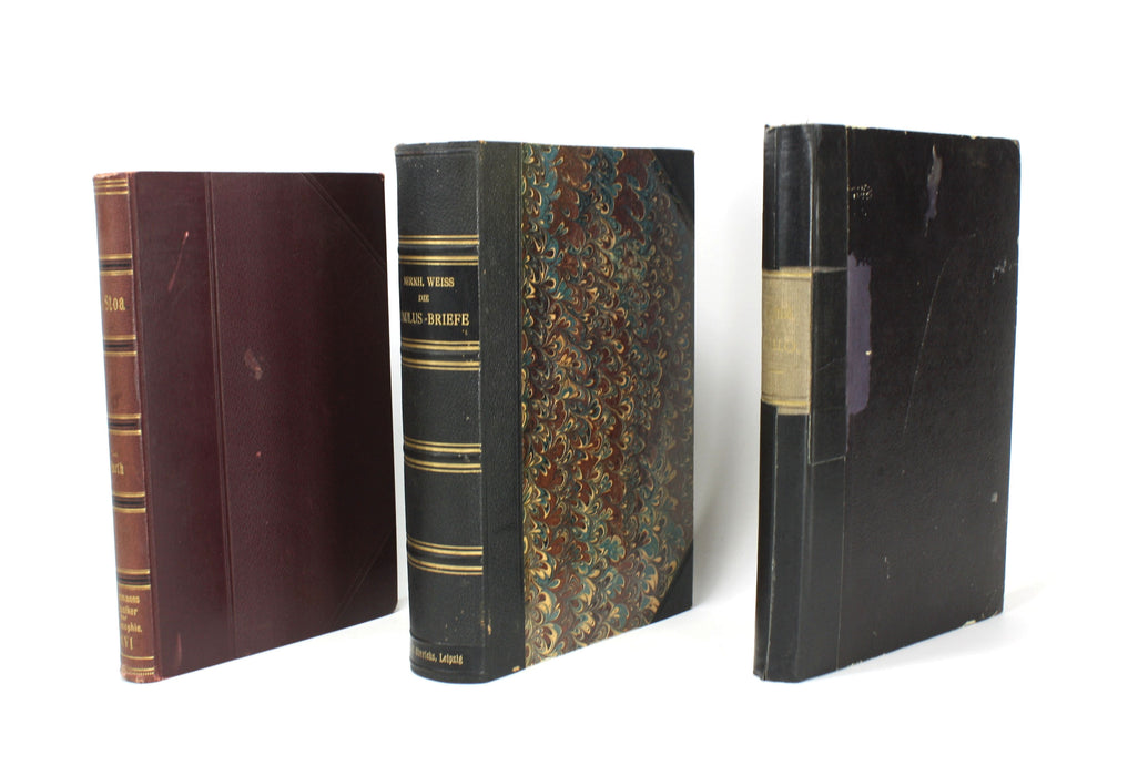 Antiquarian German Theology Bundle A; Large 15 Volume book collection, 19th and early 20th Century