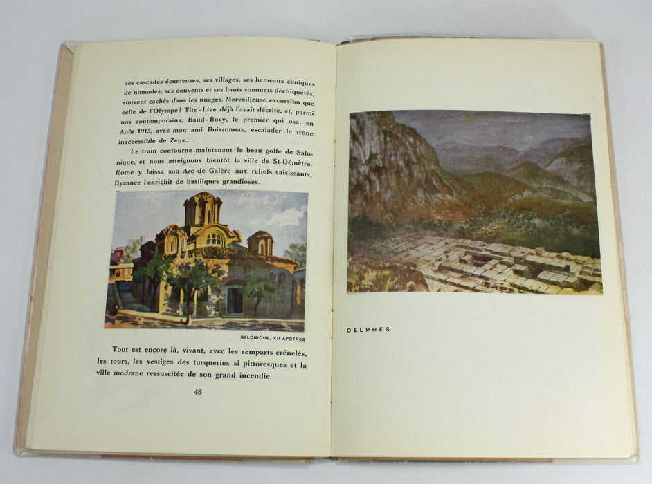 Aquarelles de Grece, F. Perilla, Editions Perilla Athenes, 1943