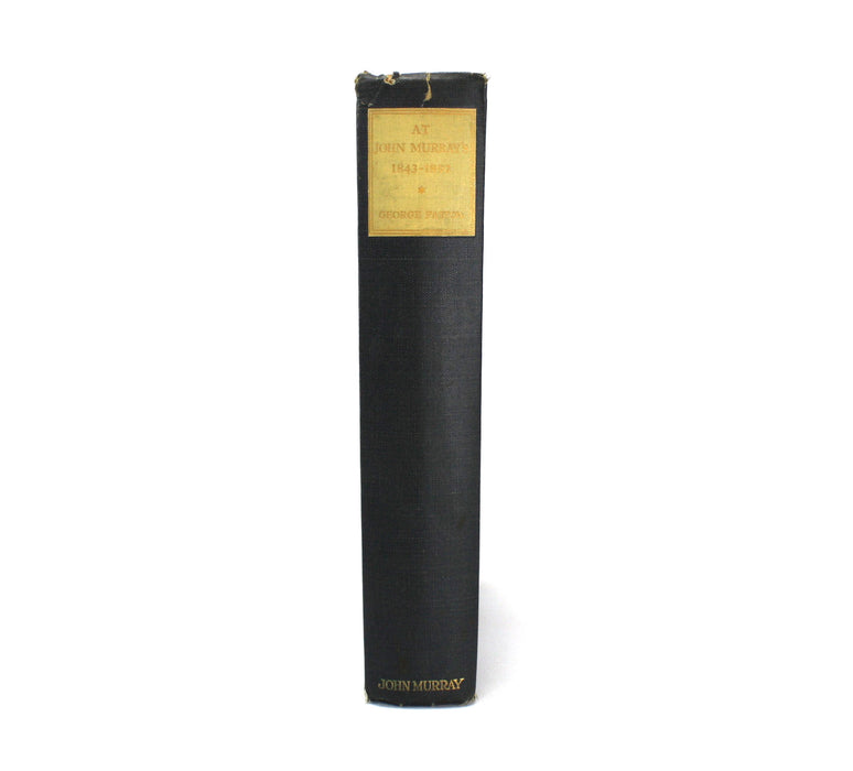 At John Murray's; Records of a Literary Circle 1843-1892, George Paston, 1932