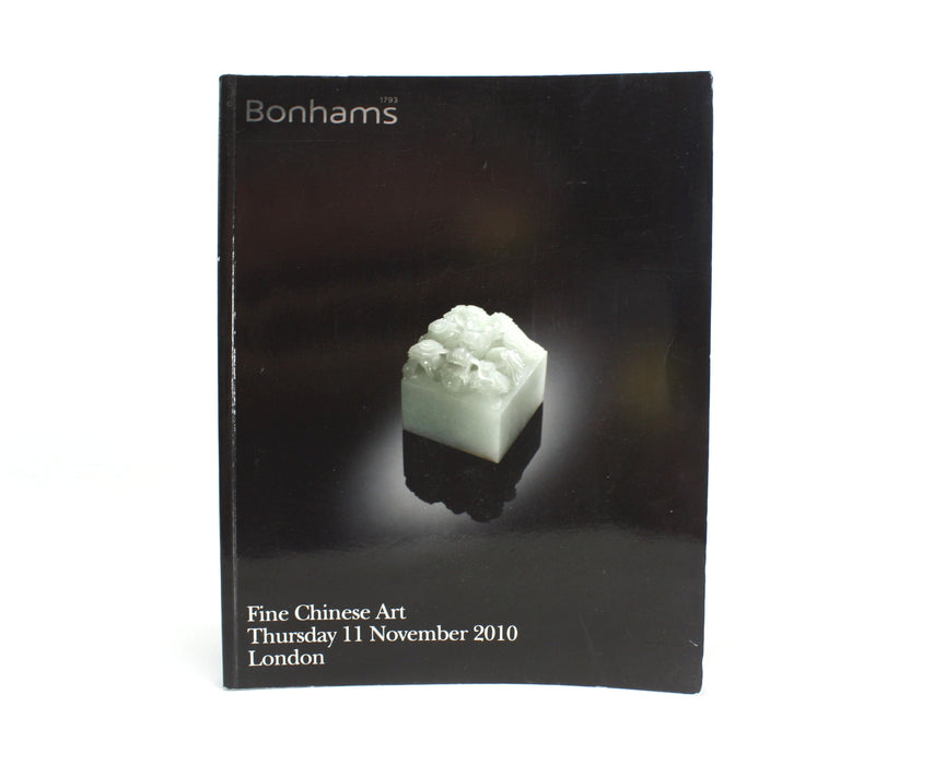 Bonhams, London; Fine Chinese Art, 11 November 2010