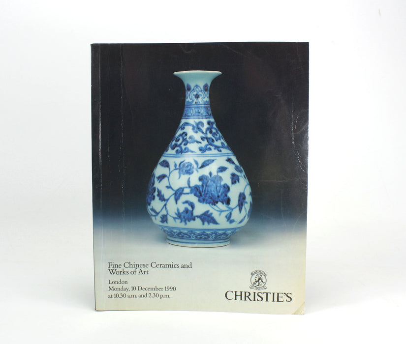 Christie's, London; Fine Chinese Ceramics and Works of Art, Monday, 10 December 1990