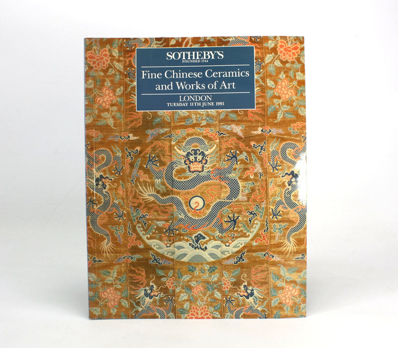 Sotheby's, London; Fine Chinese Ceramics and Works of Art, Tuesday 11th June 1991