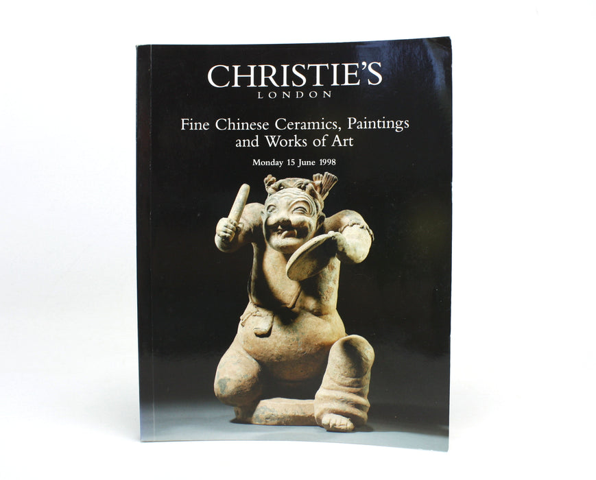 Christie's, London; Fine Chinese Ceramics, Paintings and Works of Art, Monday 15 June 1998