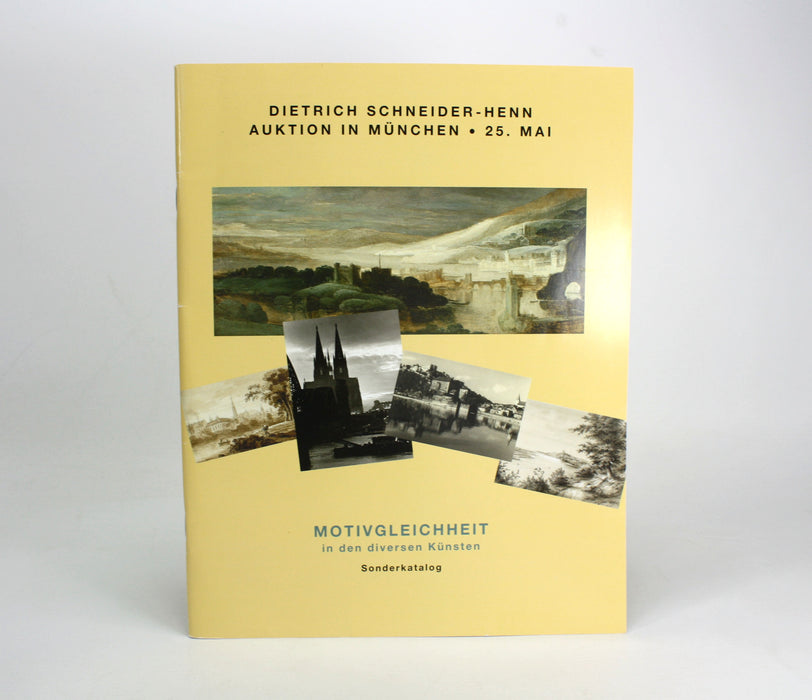 Auction Catalogues; Dietrich Schneider-Henn; Auktion in Munchen, 25 - 26 Mai 2011, Motivgleichheit in den diversen Kunsten, Kunststliteratur und Kunst, Fotografie.