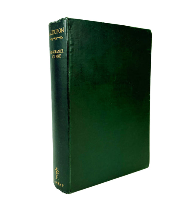 Audubon by Constance Rourke, With 12 colored plates from original Audubon prints, 1936 first edition