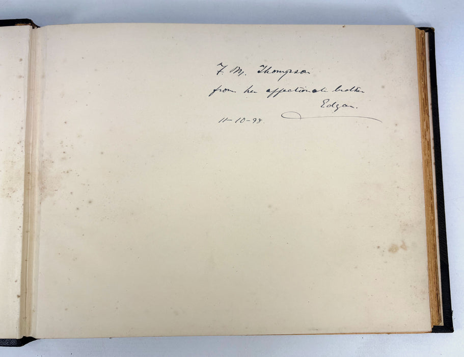 Photographic Album of Egypt and Burma, c. 1898 – With Albumen Prints of the Nile, Pyramids, Rangoon Colonial Architecture and Burmese Rural Life.