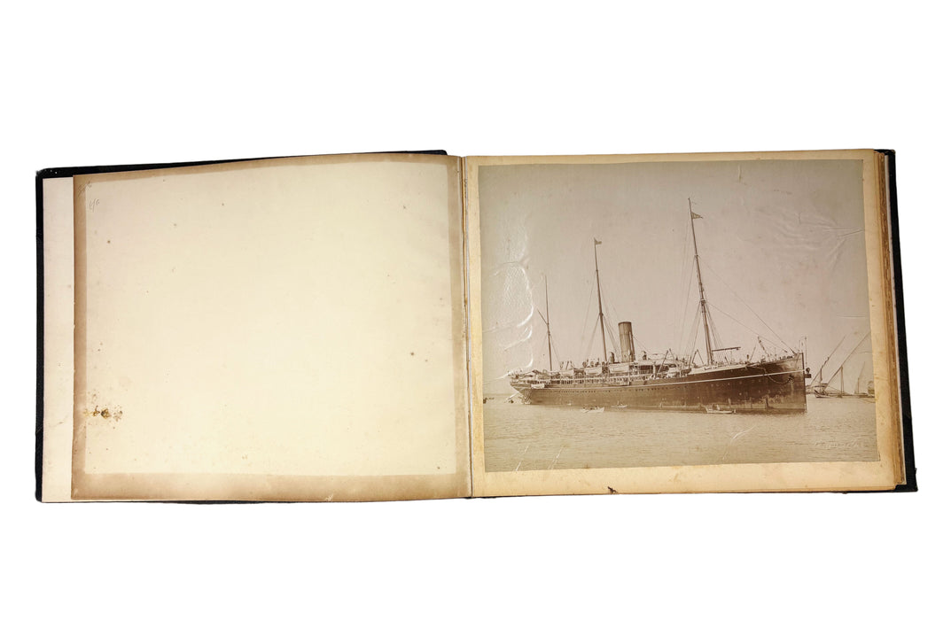 Photographic Album of Egypt and Burma, c. 1898 – With Albumen Prints of the Nile, Pyramids, Rangoon Colonial Architecture and Burmese Rural Life.