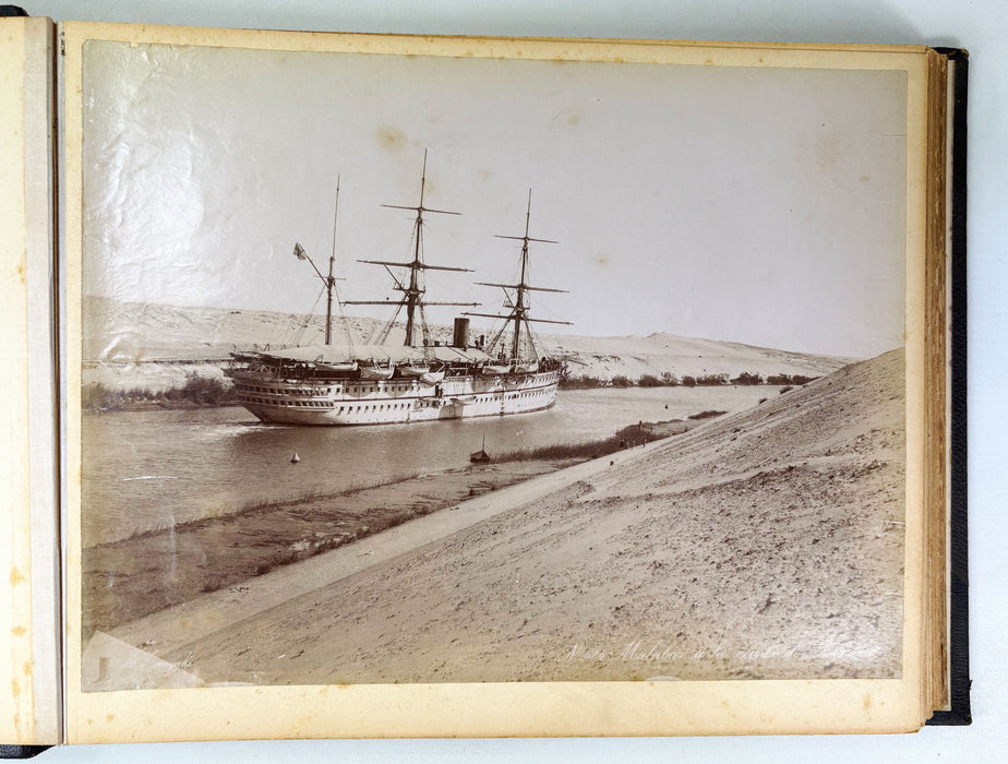 Photographic Album of Egypt and Burma, c. 1898 – With Albumen Prints of the Nile, Pyramids, Rangoon Colonial Architecture and Burmese Rural Life.