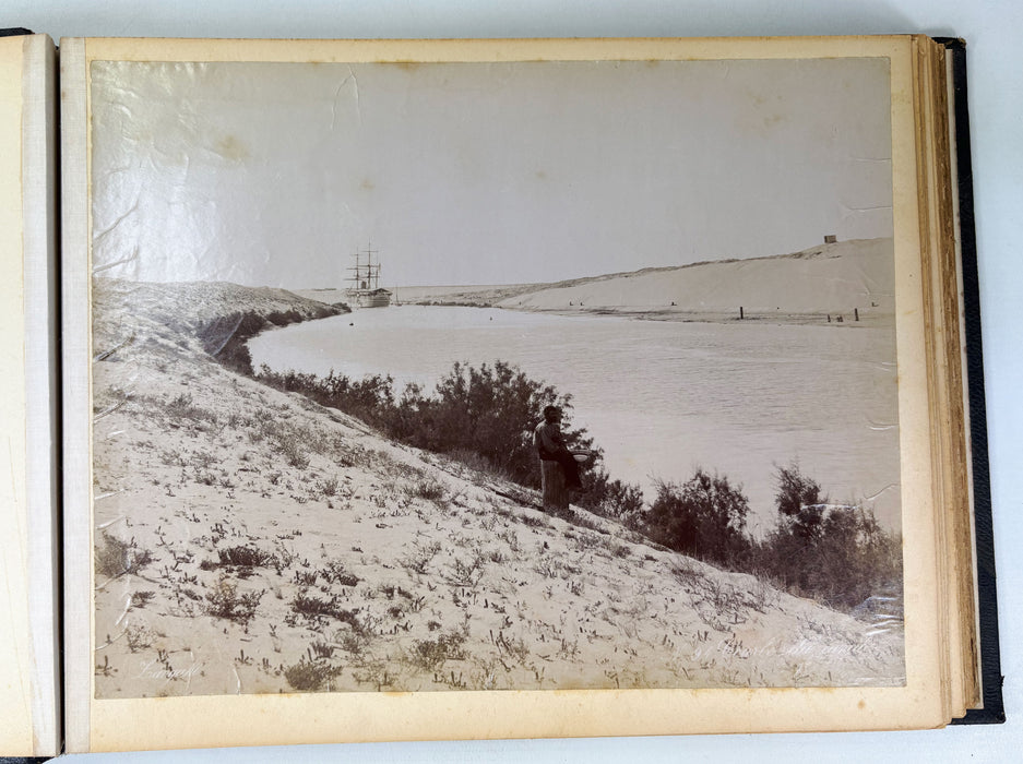 Photographic Album of Egypt and Burma, c. 1898 – With Albumen Prints of the Nile, Pyramids, Rangoon Colonial Architecture and Burmese Rural Life.