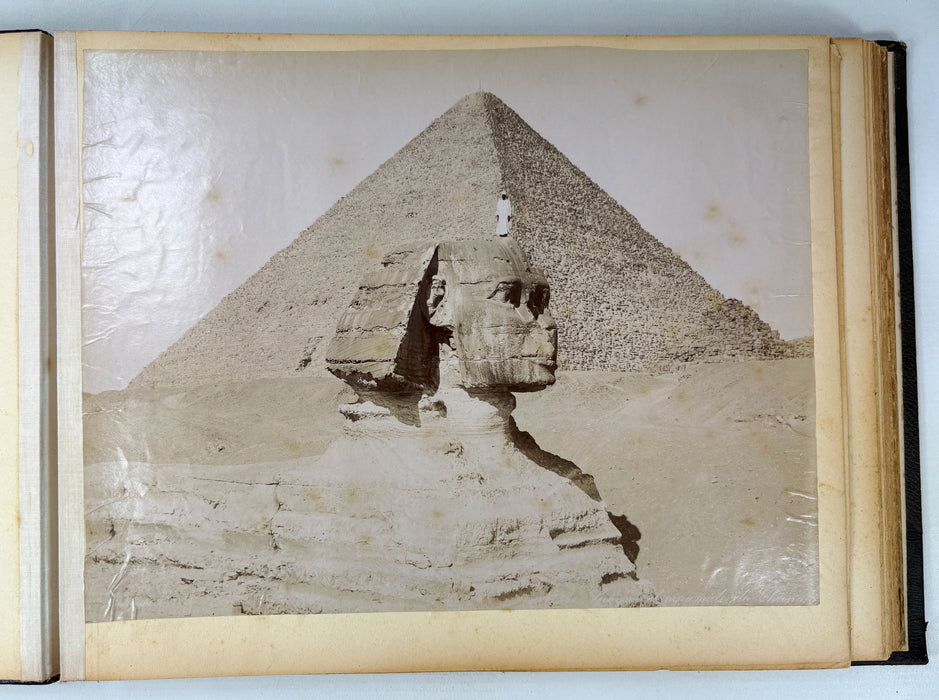 Photographic Album of Egypt and Burma, c. 1898 – With Albumen Prints of the Nile, Pyramids, Rangoon Colonial Architecture and Burmese Rural Life.