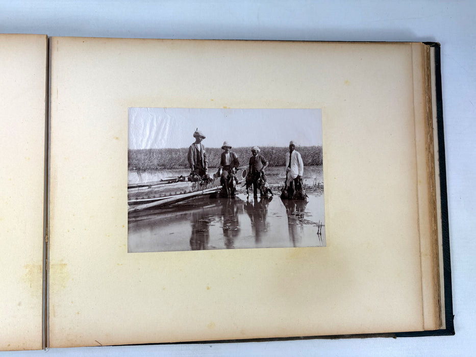 Photographic Album of Egypt and Burma, c. 1898 – With Albumen Prints of the Nile, Pyramids, Rangoon Colonial Architecture and Burmese Rural Life.