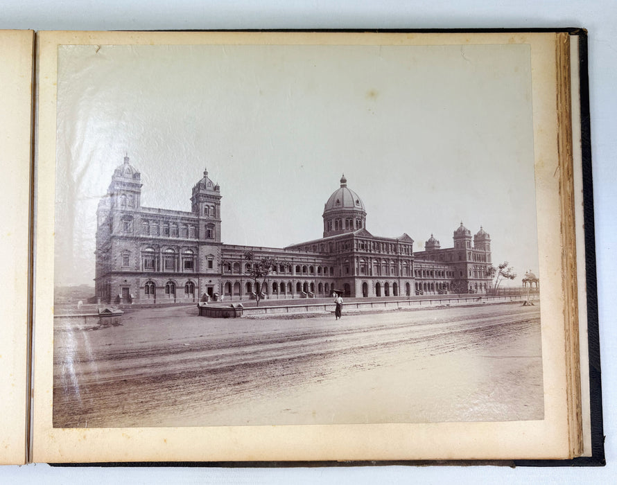Photographic Album of Egypt and Burma, c. 1898 – With Albumen Prints of the Nile, Pyramids, Rangoon Colonial Architecture and Burmese Rural Life.