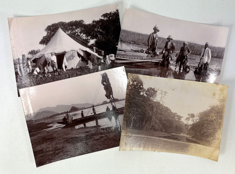 Photographic Album of Egypt and Burma, c. 1898 – With Albumen Prints of the Nile, Pyramids, Rangoon Colonial Architecture and Burmese Rural Life.