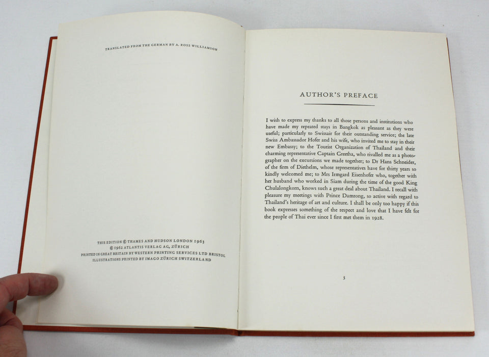 Bangkok, Martin Hurlimann, Thames and Hudson, 1963