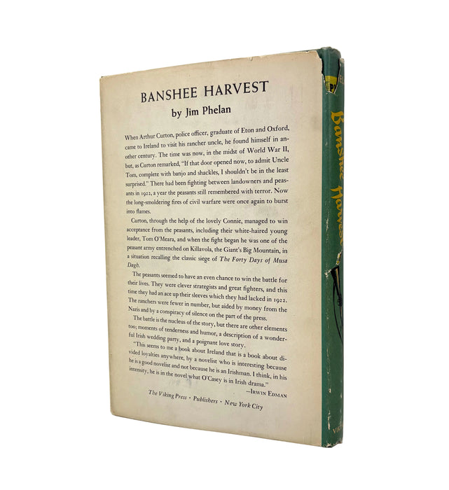 Banshee Harvest, Jim Phelan, The Viking Press, New York, 1945