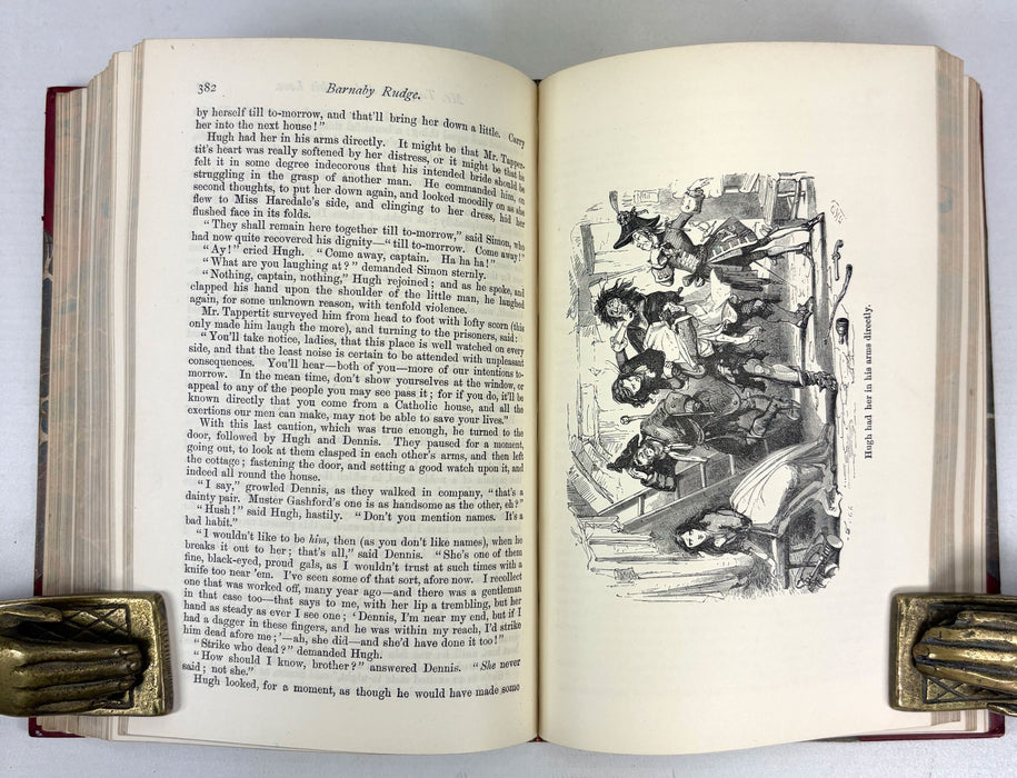 Barnaby Rudge; A Tale of the Riots of 'Eighty, Charles Dickens, Chapman and Hall, 1893