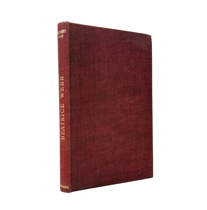Beatrice Webb, by Margaret Cole, Longmans, Green and Co, 1945 first edition