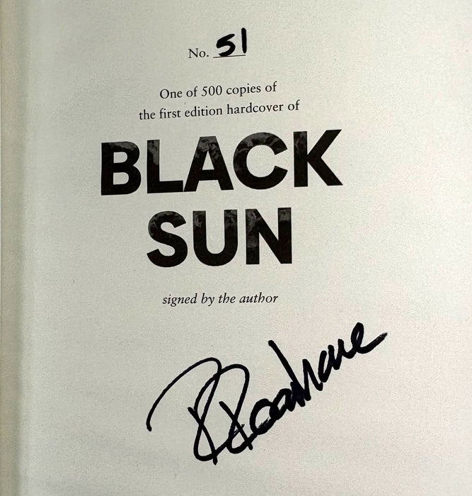 Black Sun, Rebecca Roanhorse, signed and numbered limited first edition, 2021