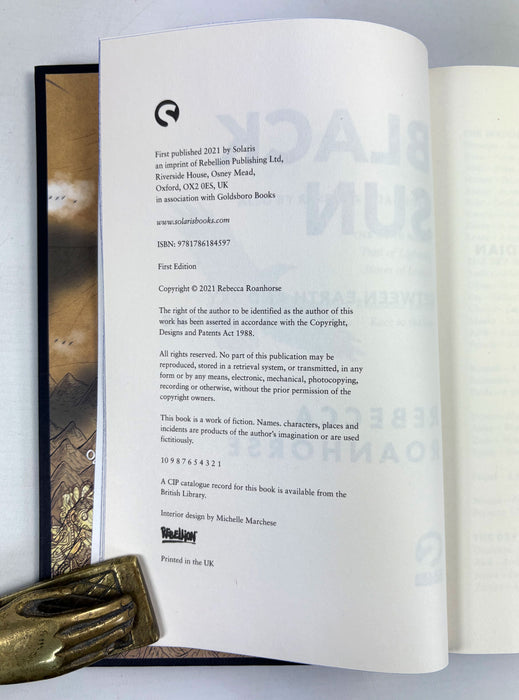 Black Sun, Rebecca Roanhorse, signed and numbered limited first edition, 2021