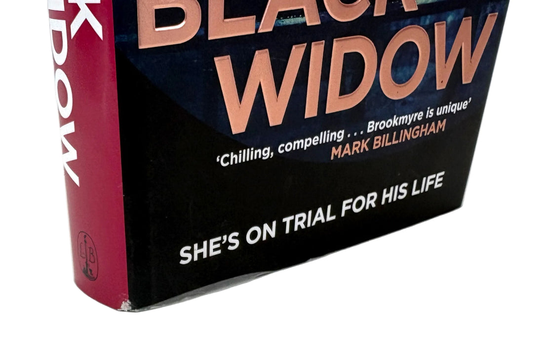 Black Widow, by Chris Brookmyre, Little Brown 2016, Signed first edition