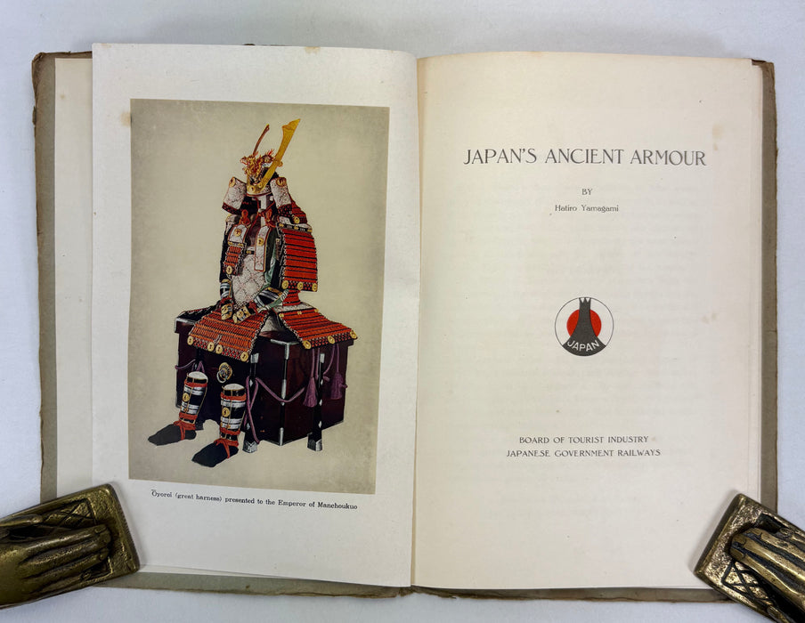 Board of Tourist Industry; Japanese Government Railways; Collection of 4 Tourist Guides; What is Shinto?; Castles in Japan; Japan's Ancient Armour; & Sumo - Japanese Wrestling, 1935-1940