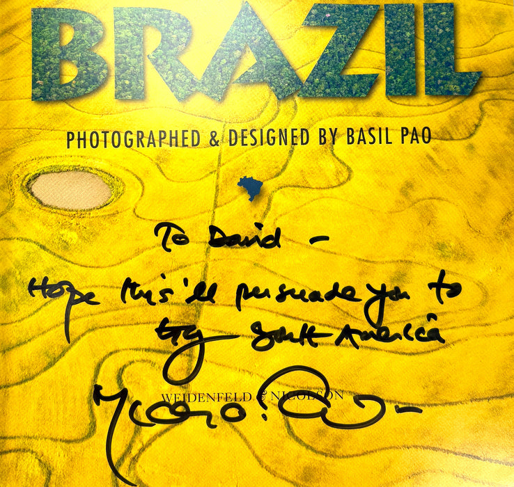 Brazil by Michael Palin; First edition inscribed by the author, 2012