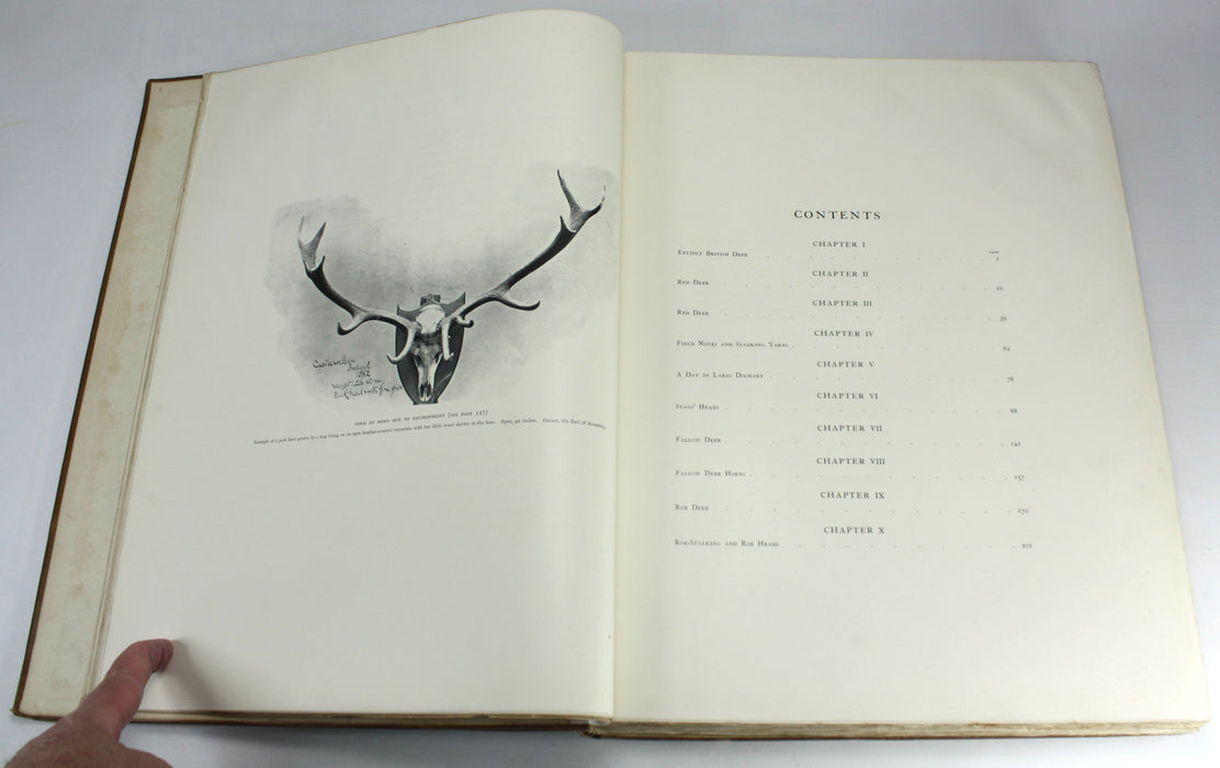 British Deer and Their Horns, John Guille Millais, 1897
