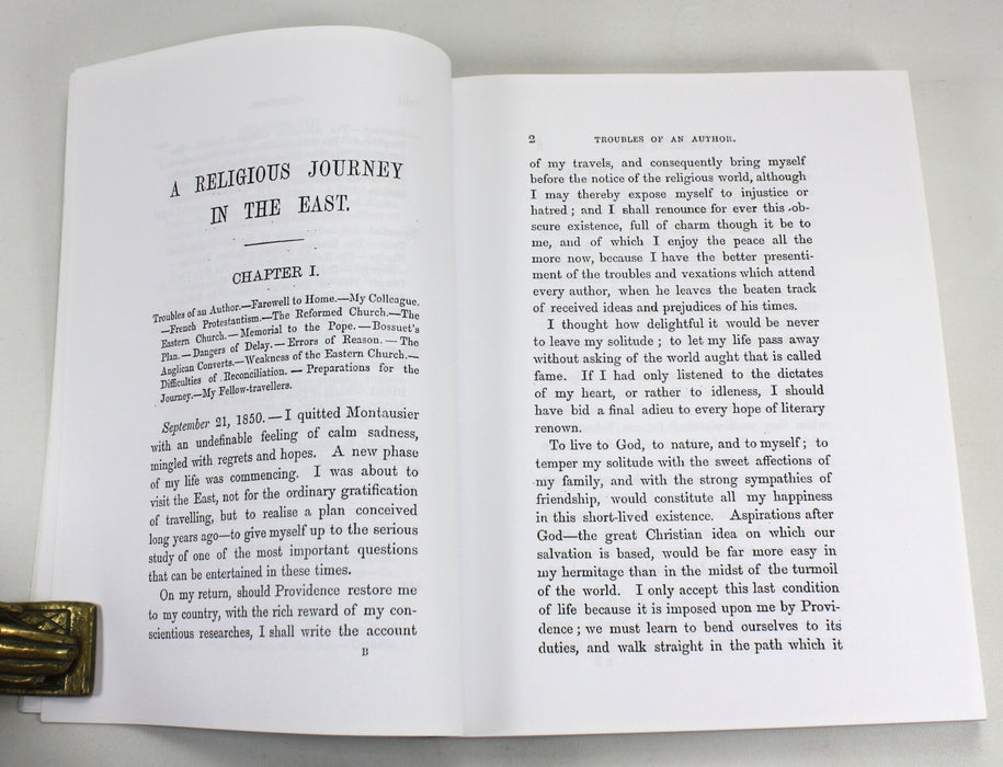 British Library; Voyage Religieux en Orient: Narrative of a Religious Journey in the East in 1850 and 1851, Jean Hippolyte Michon, facsimile of 1853 publication