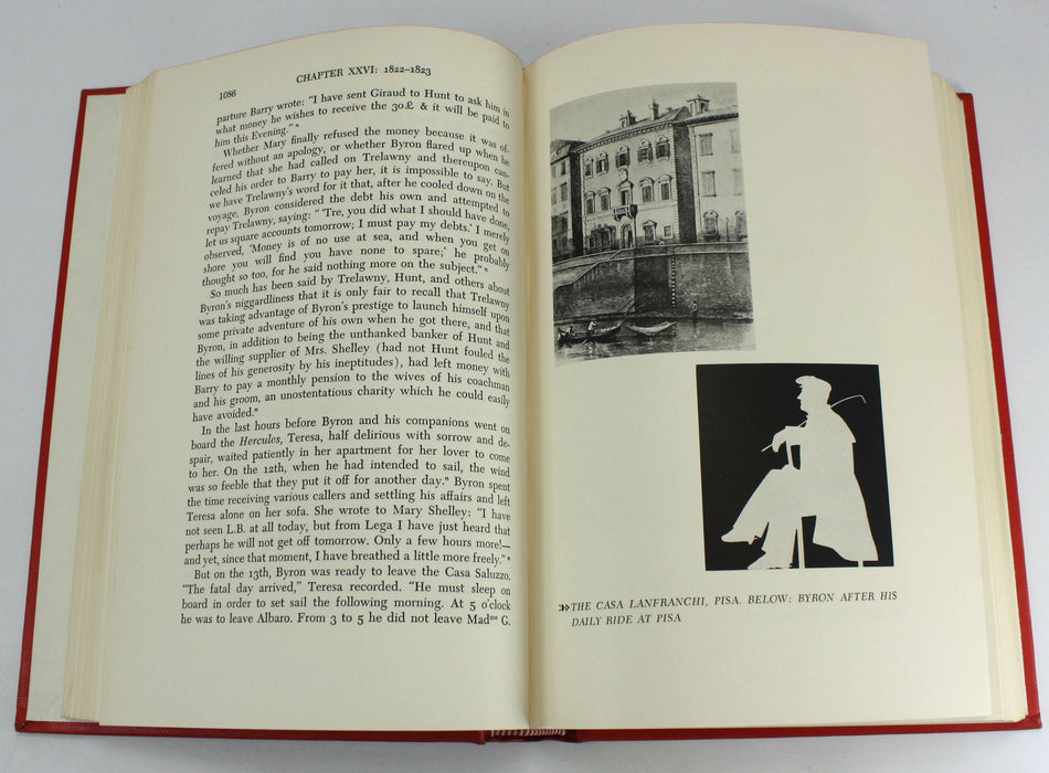 Byron; A Biography, 3 Volume set, Leslie A. Marchand, signed, 1957