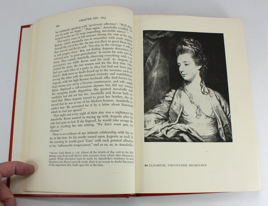 Byron; A Biography, 3 Volume set, Leslie A. Marchand, signed, 1957